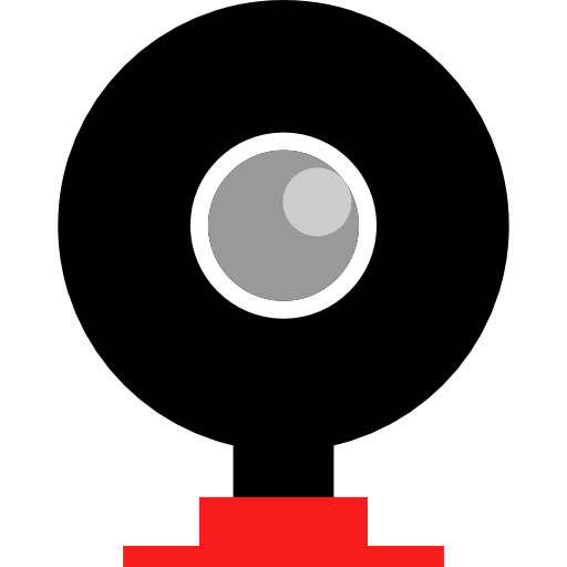 cámara web icono gratis