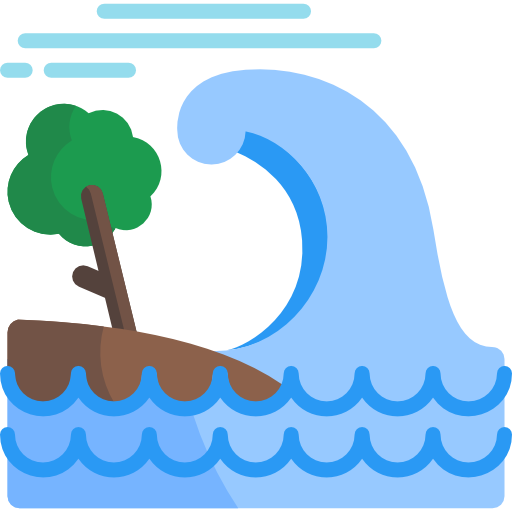 Tsunami free icon