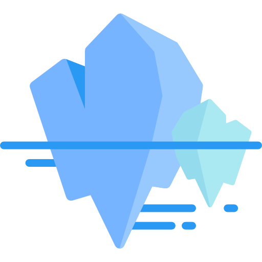 iceberg icono gratis