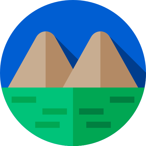 montañas icono gratis