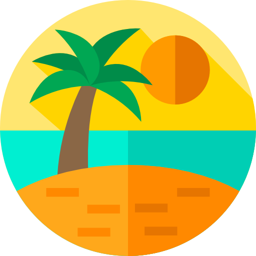 ilha grátis ícone ilha grátis ícone