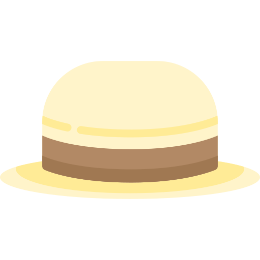 sombrero de fieltro icono gratis