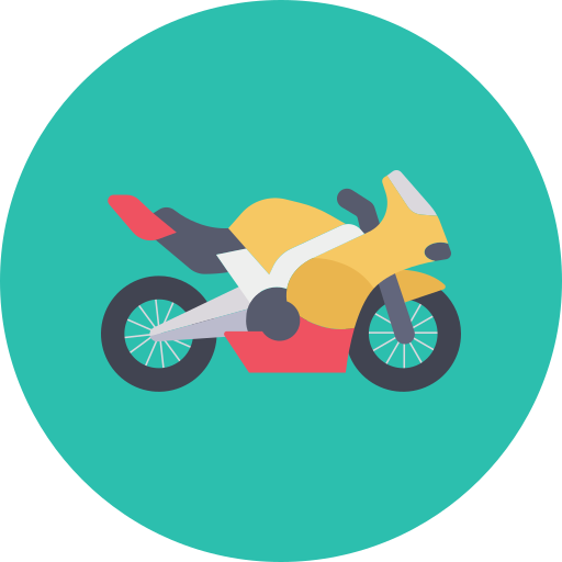 motocicleta icono gratis