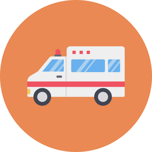 Ambulance free icon