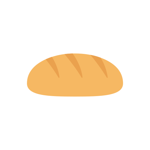 Bread Dinosoft Flat icon