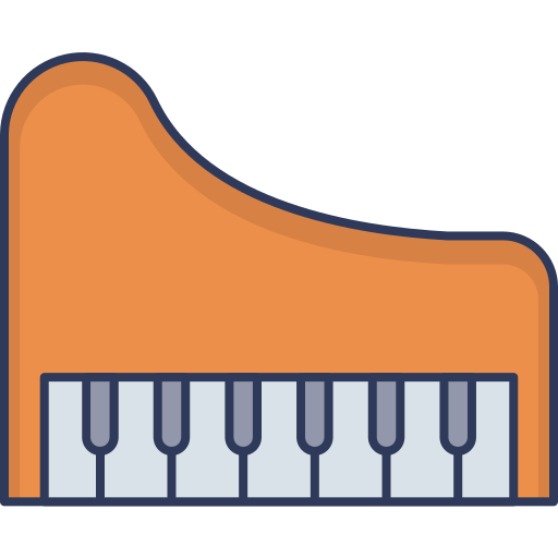 piano icono gratis