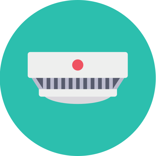 detector de humo icono gratis