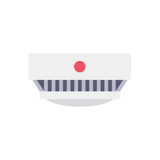 detector de humo icono gratis