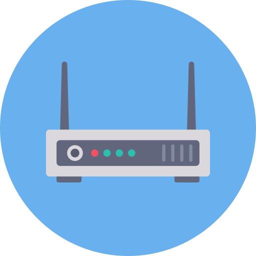 Router Dinosoft Circular icon