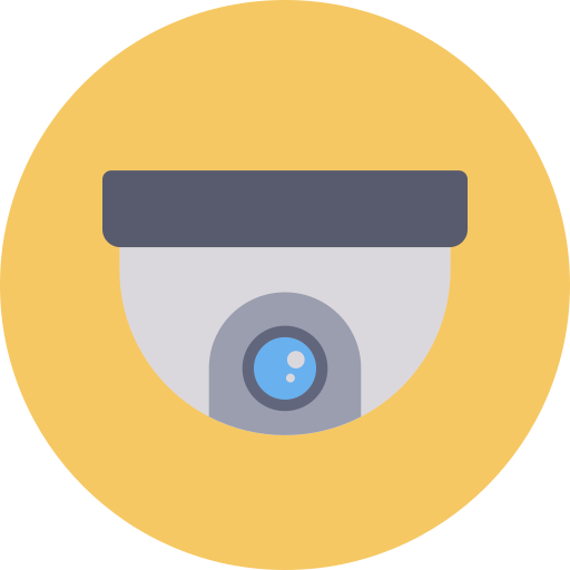 circuito cerrado de televisión icono gratis