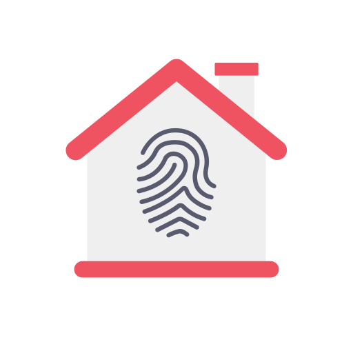 huella dactilar icono gratis