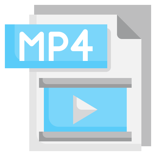 Mp4 file - free icon