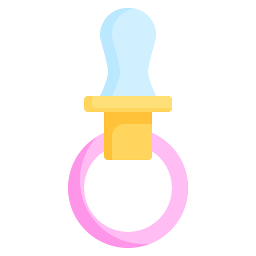 Pacifier Surang Flat icon