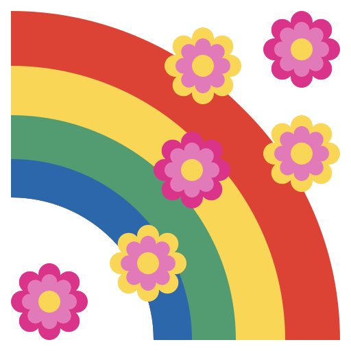Rainbow free icon