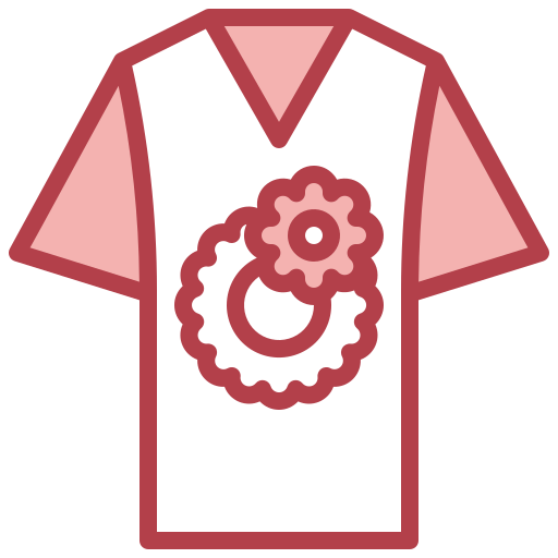 camiseta de manga corta icono gratis