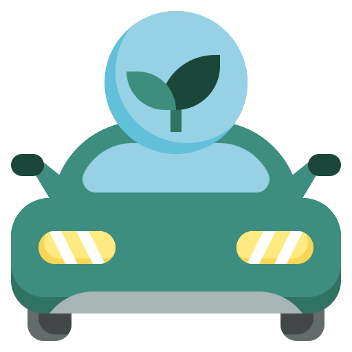 Eco friendly - Free transport icons