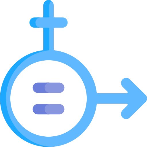 geschlechtergleichheit kostenlos Icon geschlechtergleichheit kostenlos Icon