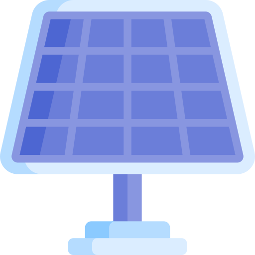 panel solar icono gratis