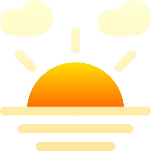 Sunrise Basic Gradient Gradient icon