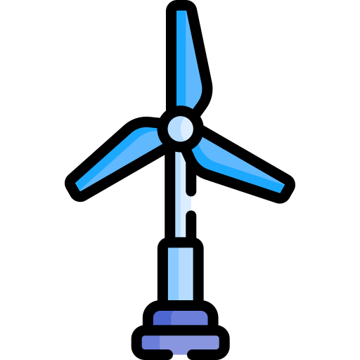 Windmill Special Lineal Color Icon