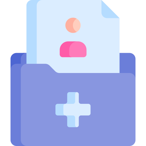 Медицинская карта бесплатно иконка Медицинская карта бесплатно иконка