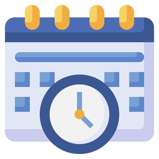 Date - Free time and date icons