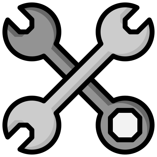 llave inglesa icono gratis