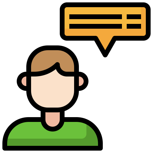 Talk free icon