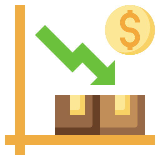 Stock free icon Stock free icon