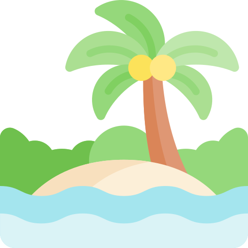 Island Generic Flat icon