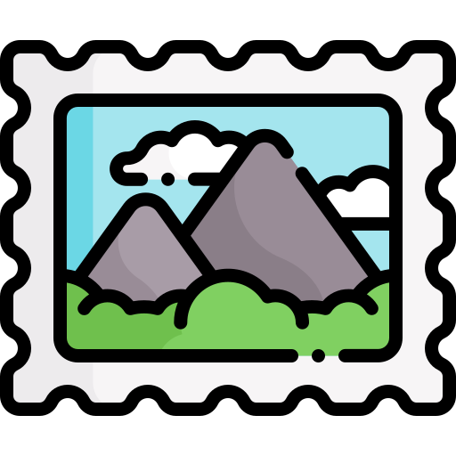 Post stamp - Free travel icons