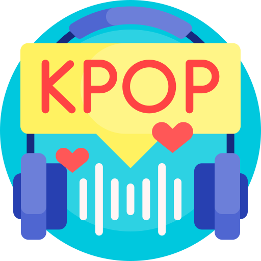 Kpop Detailed Flat Circular Flat icon