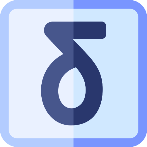 Delta - free icon