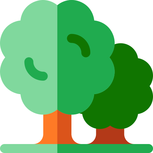 Trees Basic Rounded Flat icon