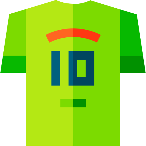 camisa esportiva grátis ícone