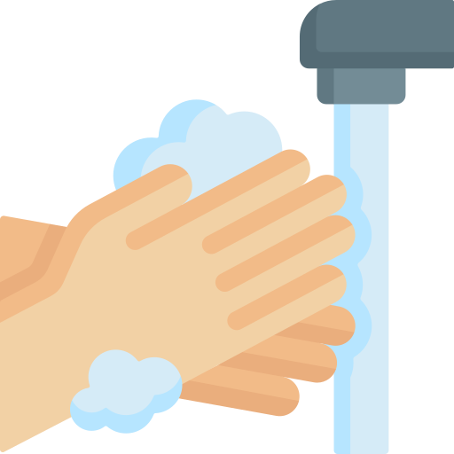 Washing hands free icon