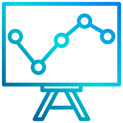 gráfico de barras icono gratis