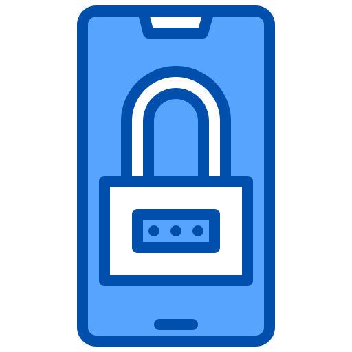 Lock xnimrodx Blue icon