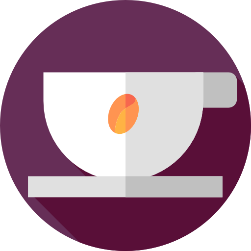 café caliente icono gratis