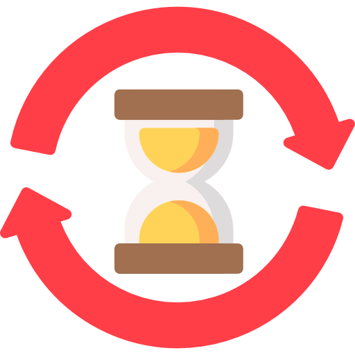 reloj de arena icono gratis