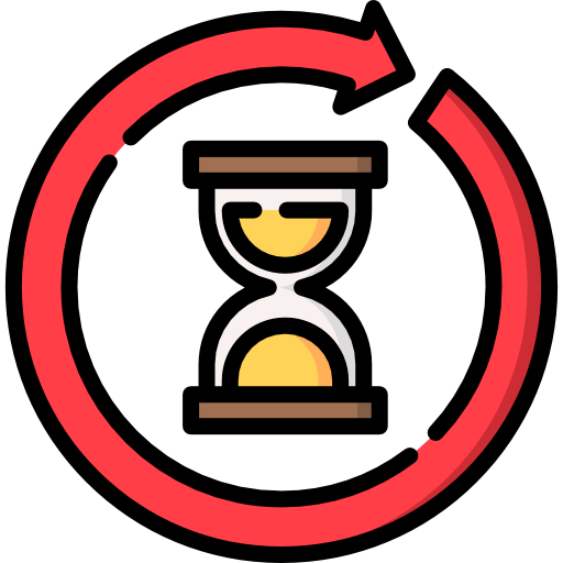 reloj de arena icono gratis