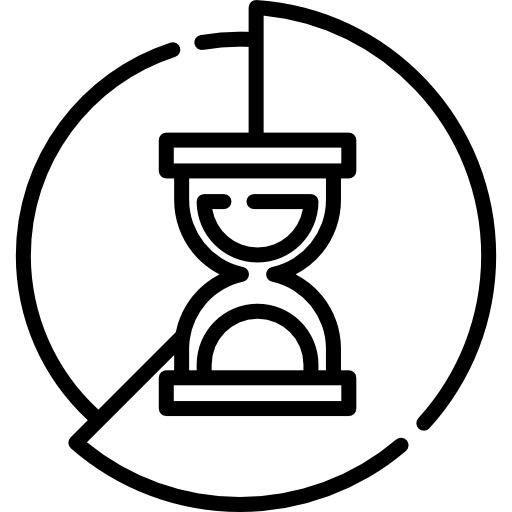 reloj de arena icono gratis