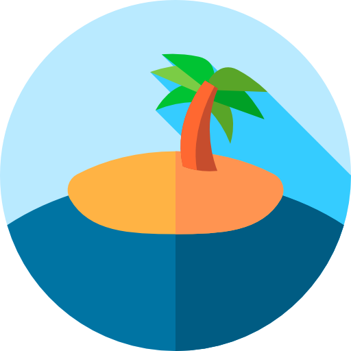 ilha grátis ícone ilha grátis ícone