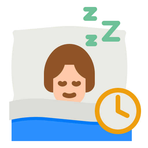 dormido icono gratis