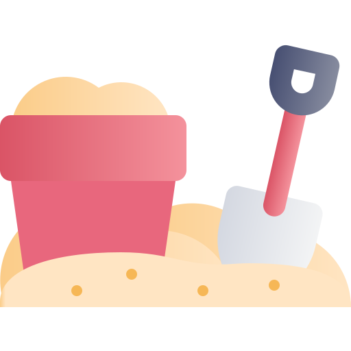 Sand bucket free icon