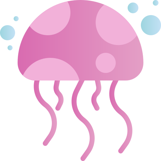 Jellyfish Generic Flat Gradient icon