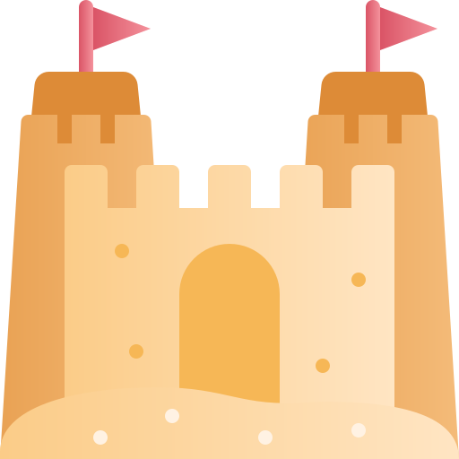 Sand castle free icon Sand castle free icon