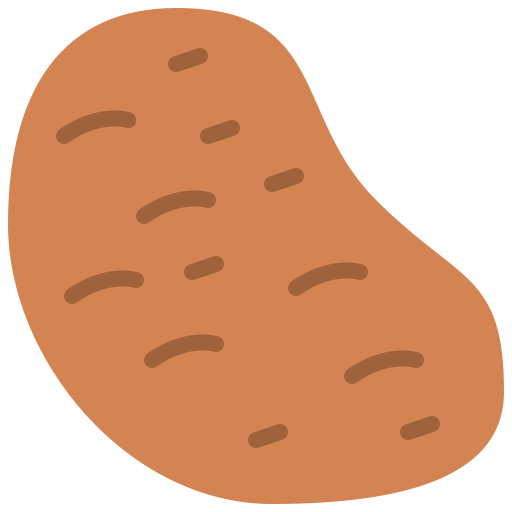 Potato Generic Flat icon