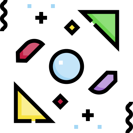 색종이 조각 무료 아이콘