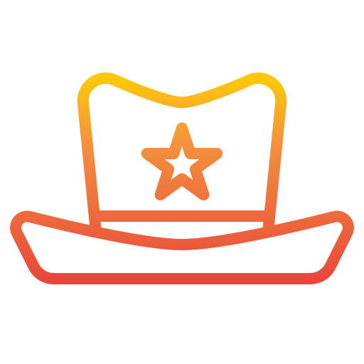 sombrero de vaquero icono gratis